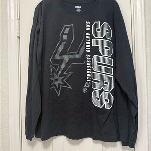 NBA Black Crew Neck Shirt